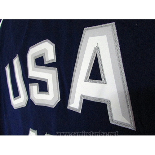 Camiseta USA 2016 Kyrie Irving #10 Azul